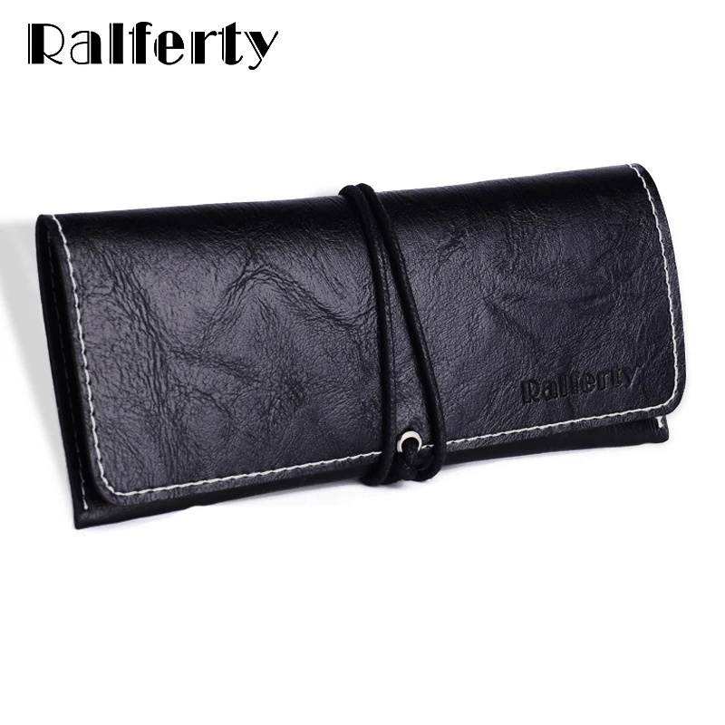 

Ralferty PU Leather Sunglasses Pouch, Black Brand Glasses Box Quality Spectacles Cases Glasses Eyewear Accessories