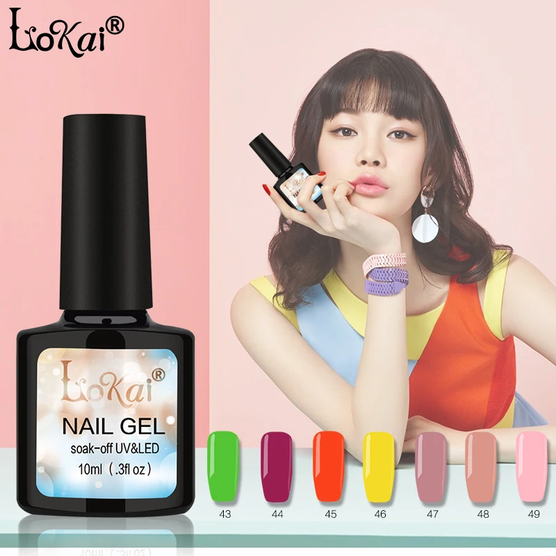 Lokai Gel UV Vernis Semi Permanent 10ML UV Nail Gel Polish Soak Off Long Lasting LED Nail Polish Gel Lacquer 90 Colors 1-30
Lokai Gel UV Vernis Semi Permanent 10ML UV Nail Gel Polish Soak Off Long Lasting LED Nail Polish Gel Lacquer 90 Colors 1-30