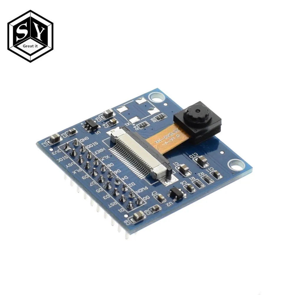 1PCS Great IT OV7670 module with adapter board contains the camera Integrated Circuits Board
1PCS Great IT OV7670 module with adapter board contains the camera Integrated Circuits Board
