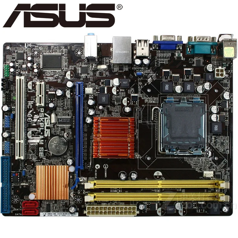 

Asus P5KPL-AM SE Desktop Motherboard G31 Socket LGA For 775 Core Pentium Celeron DDR2 4G u ATX BIOS Original Used Mainboard