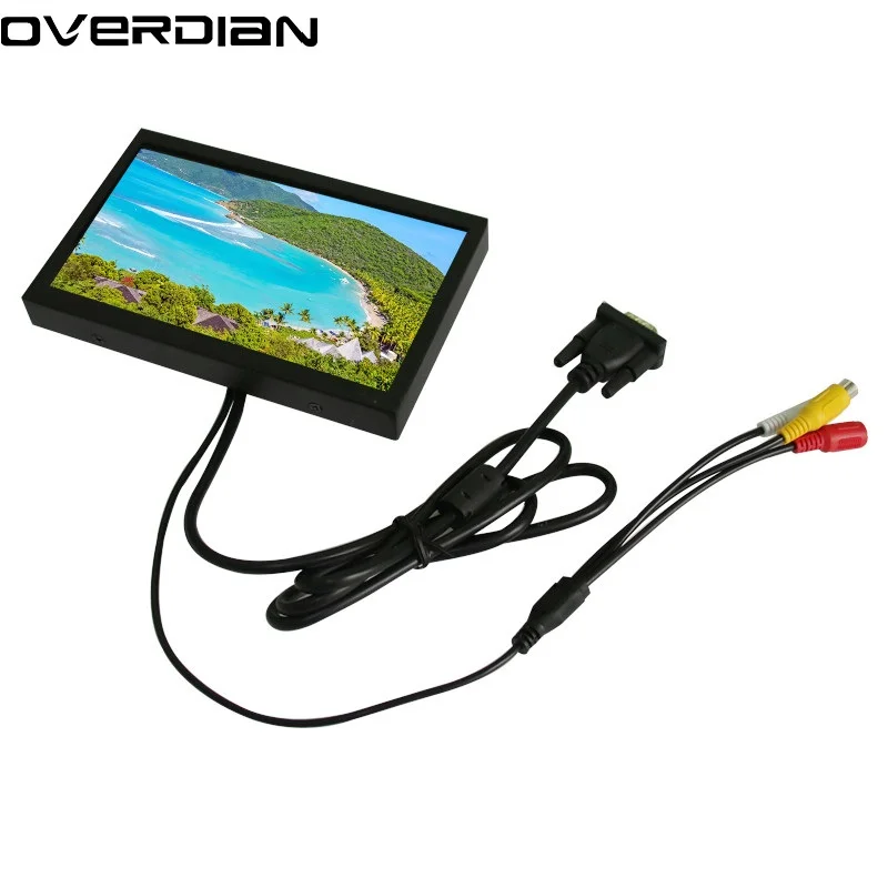 7inch/7" VGA/HDMI Connector Metal Shell LCD Monitor/Display 1024*600 Resolution16:9
7inch/7" VGA/HDMI Connector Metal Shell LCD Monitor/Display 1024*600 Resolution16:9