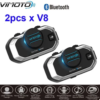 English Version 2PCS Vimoto V8 Motorcycle Helmet Intercom Bluetooth Headset Motorbike simultaneously Connect 2 High-fidelity
English Version 2PCS Vimoto V8 Motorcycle Helmet Intercom Bluetooth Headset Motorbike simultaneously Connect 2 High-fidelity