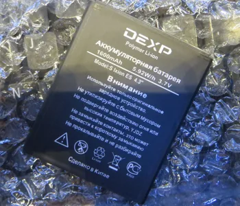 3.8V batteries Rechargeable Li-ion Li-polymer Built-in lithium polymer battery for DEXP IXION ES 4.3" 1600mah
3.8V batteries Rechargeable Li-ion Li-polymer Built-in lithium polymer battery for DEXP IXION ES 4.3" 1600mah