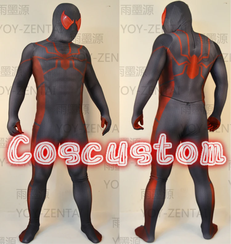 Coscustom High Quality Red and Black Spiderman Costume Future Foundation Spider-Man Costume with 3D Shades Cosplay Costume
Coscustom High Quality Red and Black Spiderman Costume Future Foundation Spider-Man Costume with 3D Shades Cosplay Costume