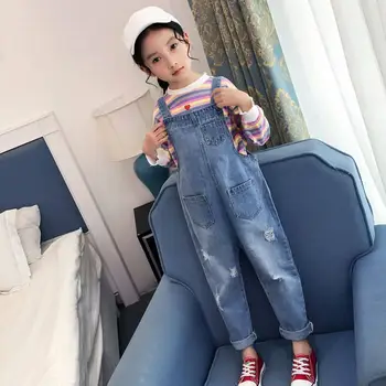 New Spring Autumn Kids Girls Cotton Suits Children Girl Striped Tops+Solid Jeans Overall Pants Set Baby Girl Clothes 2Pcs T149 
New Spring Autumn Kids Girls Cotton Suits Children Girl Striped Tops+Solid Jeans Overall Pants Set Baby Girl Clothes 2Pcs T149