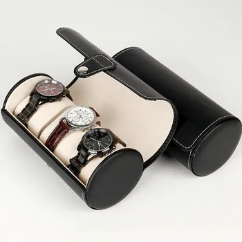 LISM 2019 New Watch Boxes 3 Slot Watch Box Travel Case Wrist Roll Jewelry Storage Collector Organizer Watch Box Storage Case
LISM 2019 New Watch Boxes 3 Slot Watch Box Travel Case Wrist Roll Jewelry Storage Collector Organizer Watch Box Storage Case