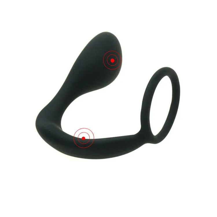 Prostata Massage With A Cock Rings For Time Delay Butt Plug For G-Point Stimulate Anal Sex Toys