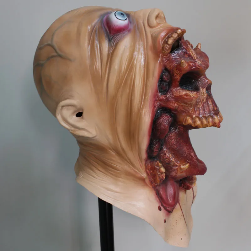 2018 Halloween Party Cosplay Movie Horror Scary Mask Latex Party Real Human Face Mask Cool realistic mask
2018 Halloween Party Cosplay Movie Horror Scary Mask Latex Party Real Human Face Mask Cool realistic mask