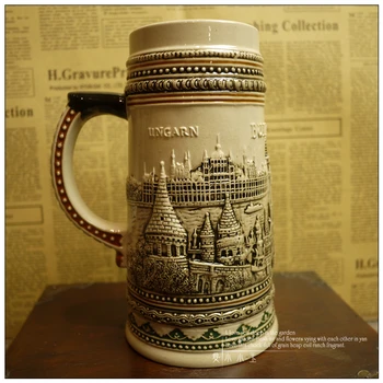 Europe Style Ceramic German Beer Mug Chain Bridge Hand Painted Mugs Embossed Pattern Coffee Cup 15*19cm
Europe Style Ceramic German Beer Mug Chain Bridge Hand Painted Mugs Embossed Pattern Coffee Cup 15*19cm
