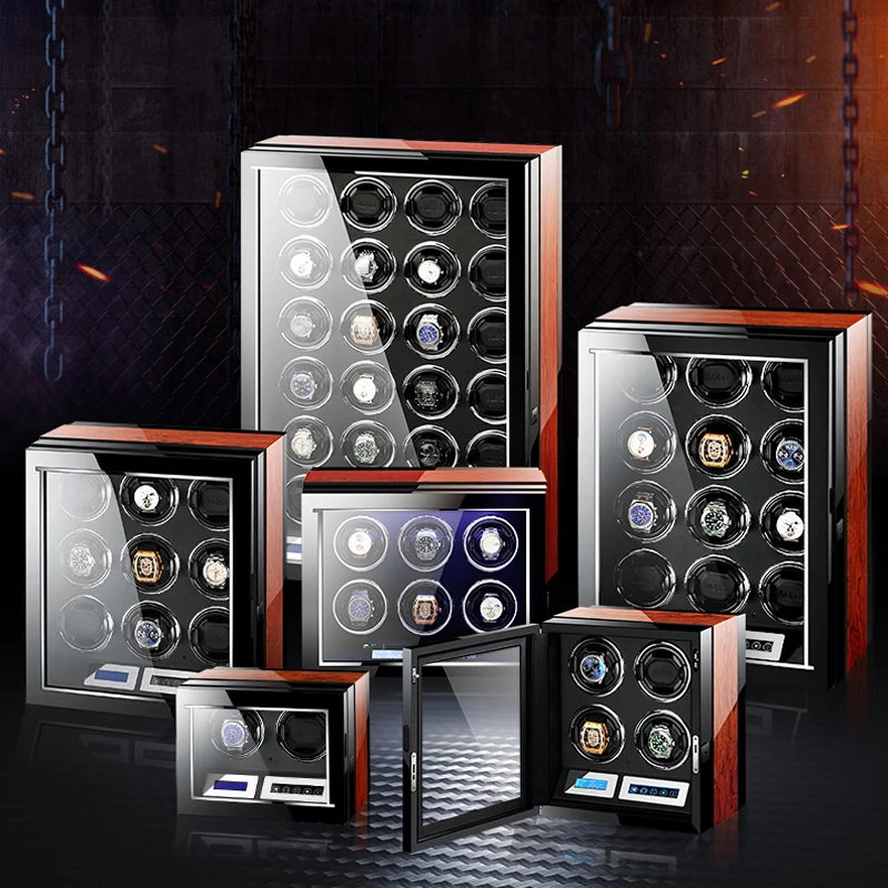 M&Q uhrenbeweger japaness mabuchi motor wooden safe controller led automatic winder watch winder box
M&Q uhrenbeweger japaness mabuchi motor wooden safe controller led automatic winder watch winder box