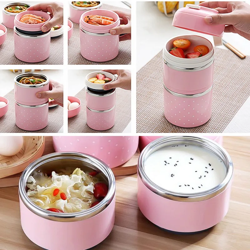 Multilayer Thermal Lunch Box Leak-Proof Stainless Steel Food Container Students Children Kids Portable Picnic for Outdoor Camp
Multilayer Thermal Lunch Box Leak-Proof Stainless Steel Food Container Students Children Kids Portable Picnic for Outdoor Camp