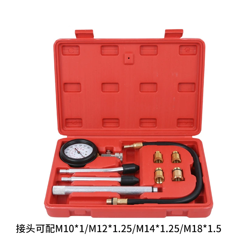 New Pressure Gauge Tester Kit Motor Auto Petrol Gas Engine Cylinder Compression Gauge Tester Tool Diagnostic Tool
New Pressure Gauge Tester Kit Motor Auto Petrol Gas Engine Cylinder Compression Gauge Tester Tool Diagnostic Tool