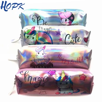 Cute Unicorn Holographic Pencil Case Cactus Alpaca Laser Pencil Bag for Girl Pencilcase Stationery School Supplies Pencil Box
Cute Unicorn Holographic Pencil Case Cactus Alpaca Laser Pencil Bag for Girl Pencilcase Stationery School Supplies Pencil Box