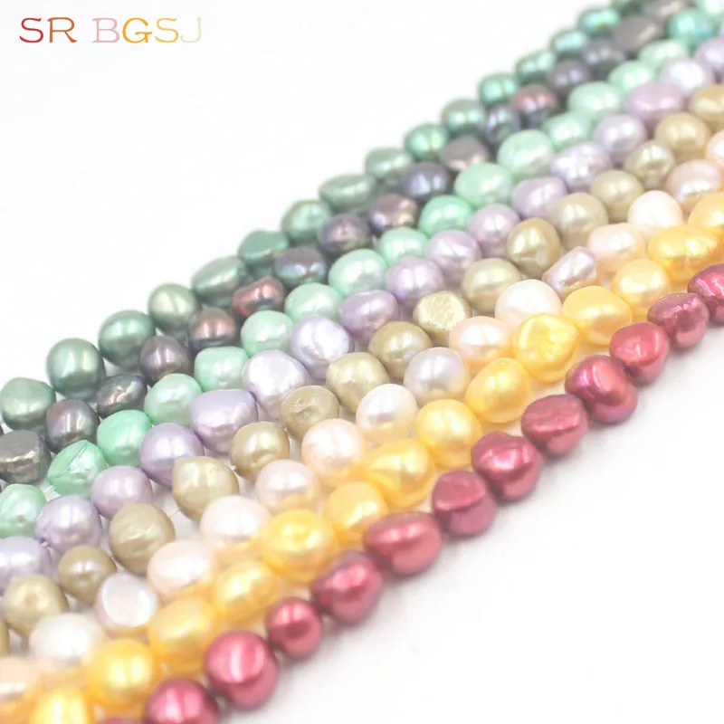 Free Shipping 8-9mm Wholesale Freeform Baroque Potato Shape Natural Freshwater Jewelry Making Loose Pearl Beads 15"
Free Shipping 8-9mm Wholesale Freeform Baroque Potato Shape Natural Freshwater Jewelry Making Loose Pearl Beads 15"