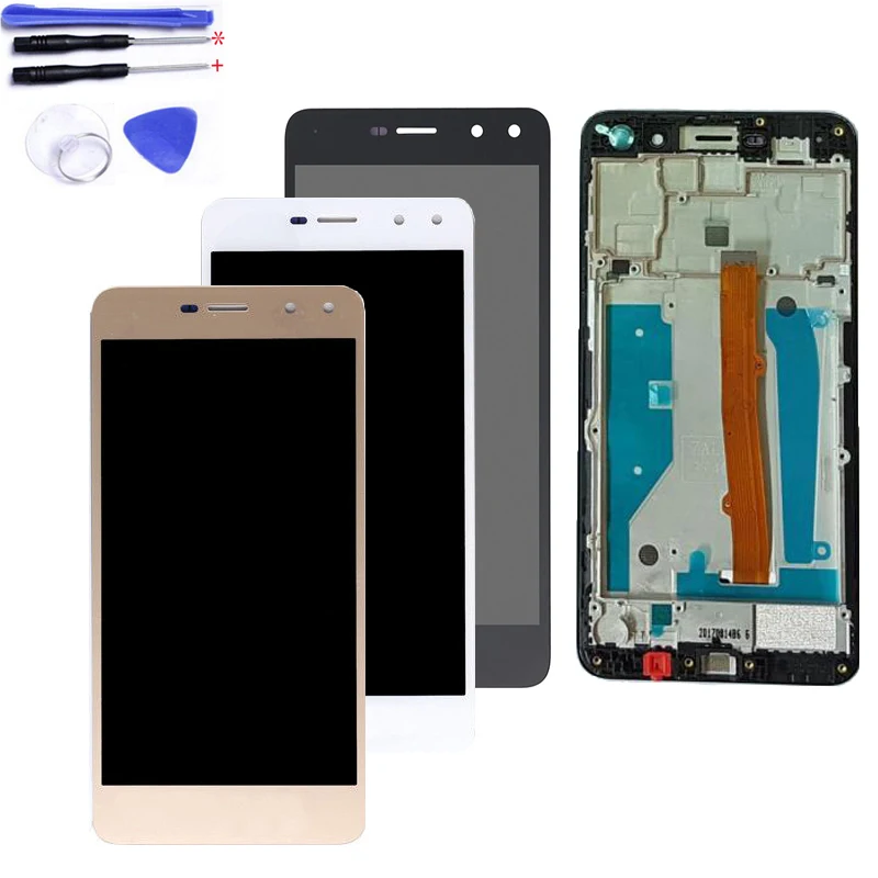 New 5.0" For Huawei Nova Young 4G LTE / Y5 2017 / Y6 2017 MYA-L41 MYA-L11 LCD Display Touch Screen Digitizer Assembly
New 5.0" For Huawei Nova Young 4G LTE / Y5 2017 / Y6 2017 MYA-L41 MYA-L11 LCD Display Touch Screen Digitizer Assembly