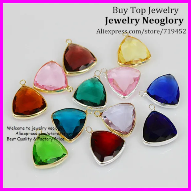 20PCS Luxury Gold Silver Pleted Smooth Faceted Triangle Glass Quartz Pendant,Mix Color Bezel Quartz Gem Stone Pendant Finding
20PCS Luxury Gold Silver Pleted Smooth Faceted Triangle Glass Quartz Pendant,Mix Color Bezel Quartz Gem Stone Pendant Finding