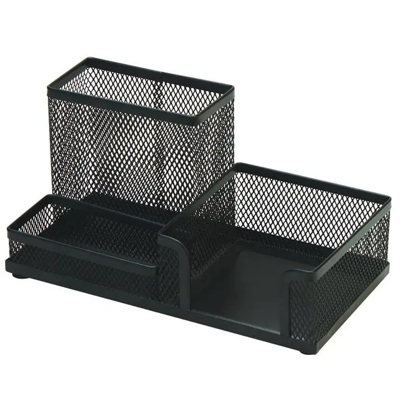 Office Wire Box Multi-Functional Combination Pen Pencil Holder Storage Box Metal Iron Wire Mesh Black Desktop Storage Supplies
Office Wire Box Multi-Functional Combination Pen Pencil Holder Storage Box Metal Iron Wire Mesh Black Desktop Storage Supplies