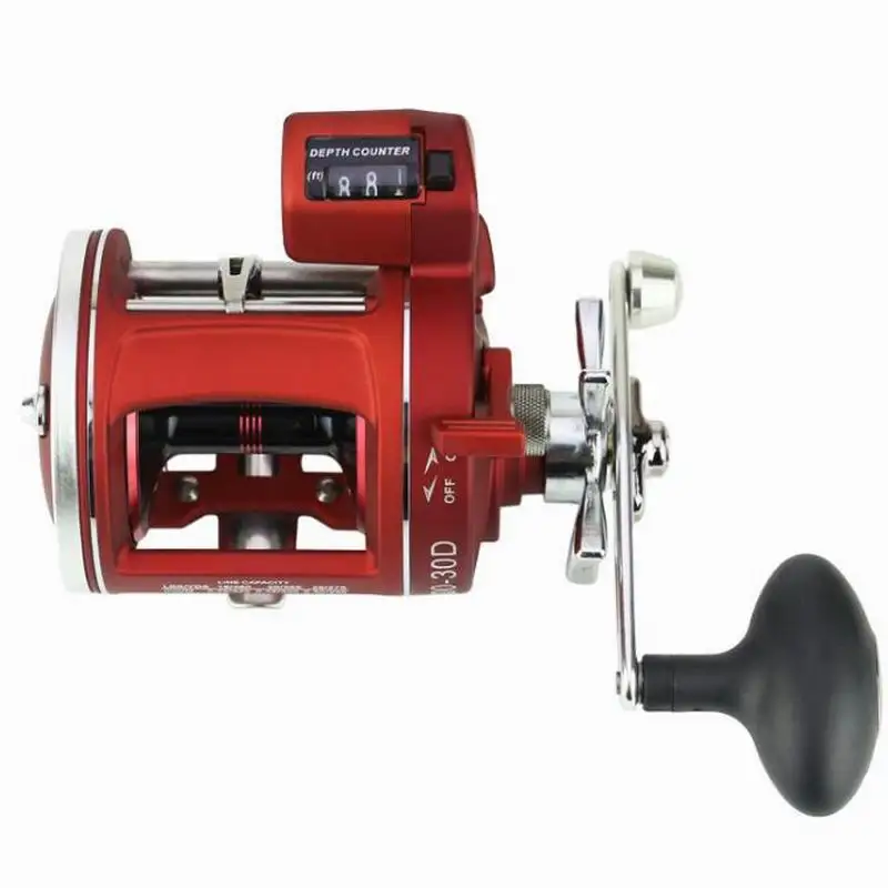 Drum Fishing Reel with Counter Encoder YUMOSHI Large Thread Capacity ACL30D AC30D: 0.4mm 420M, 3.8:1; ACL50D: 0.5mm 480M, 5.2:1
Drum Fishing Reel with Counter Encoder YUMOSHI Large Thread Capacity ACL30D AC30D: 0.4mm 420M, 3.8:1; ACL50D: 0.5mm 480M, 5.2:1