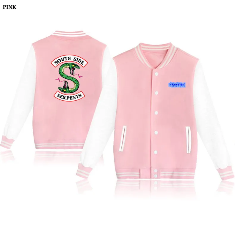 Harajuku Fashion High Quality 2019 Spring Hoodies Women Tumblr Sweatshirt Riverdale South Side Serpents Hooded Zip-up Jacket 4xl
Harajuku Fashion High Quality 2019 Spring Hoodies Women Tumblr Sweatshirt Riverdale South Side Serpents Hooded Zip-up Jacket 4xl