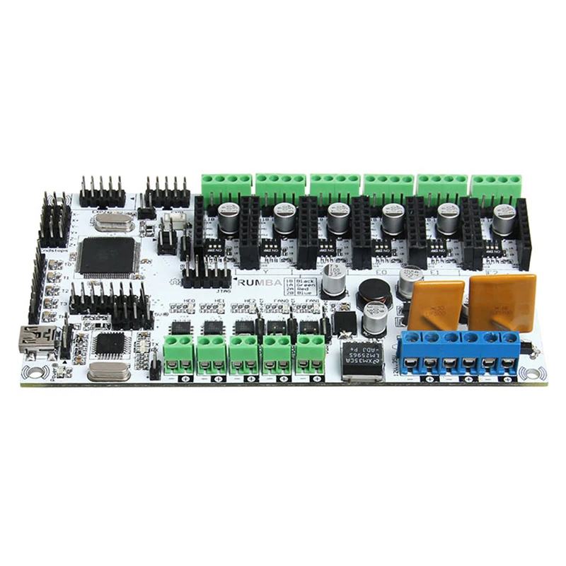 Bigtreetech Rumba for 3D Printer Motherboard Rumba Mpu/3D Printer Accessories Optimized Version Control Board
Bigtreetech Rumba for 3D Printer Motherboard Rumba Mpu/3D Printer Accessories Optimized Version Control Board
