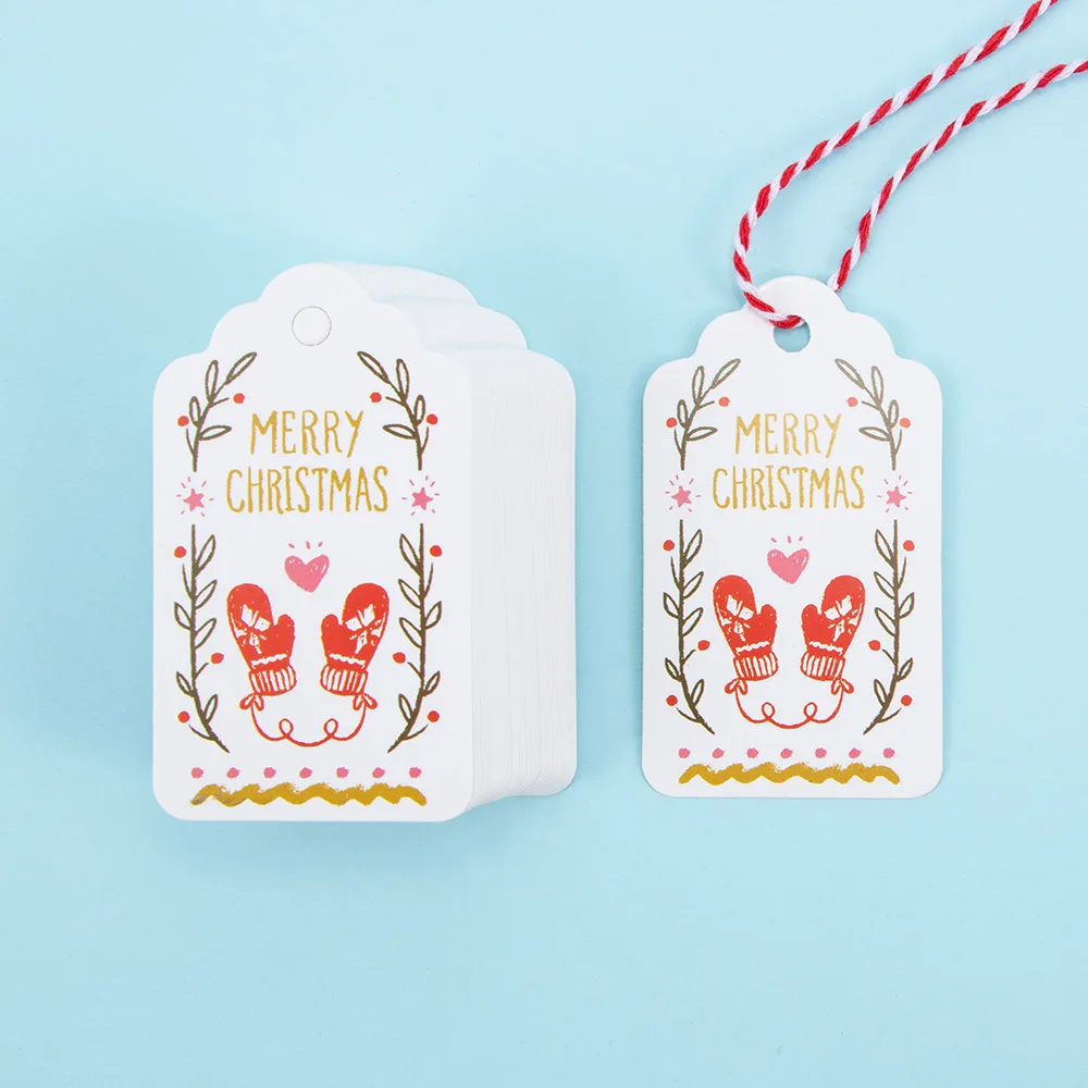50Pcs With String Merry Christmas Paper Tags Labels DIY Craft Party Decoration Christmas Hanging Paper Tags
50Pcs With String Merry Christmas Paper Tags Labels DIY Craft Party Decoration Christmas Hanging Paper Tags