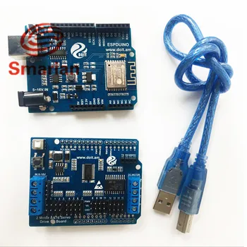 Official smarian Robot Controller Kit for Smart Tank Car Chassis Robotic Arm 2CH Motor & 16CH Servo Drive Board+ESPduino Compat
Official smarian Robot Controller Kit for Smart Tank Car Chassis Robotic Arm 2CH Motor & 16CH Servo Drive Board+ESPduino Compat