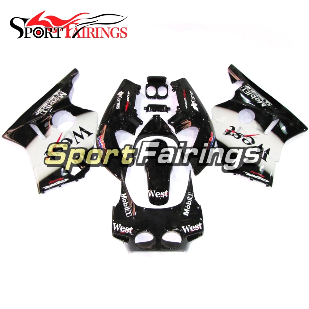 Motorcycle Black White ABS Plastic Full Fairing Kits For Honda CBR400RR NC23 87 88 89 Year 1987 1988 1989 Sportbike Fairings
Motorcycle Black White ABS Plastic Full Fairing Kits For Honda CBR400RR NC23 87 88 89 Year 1987 1988 1989 Sportbike Fairings