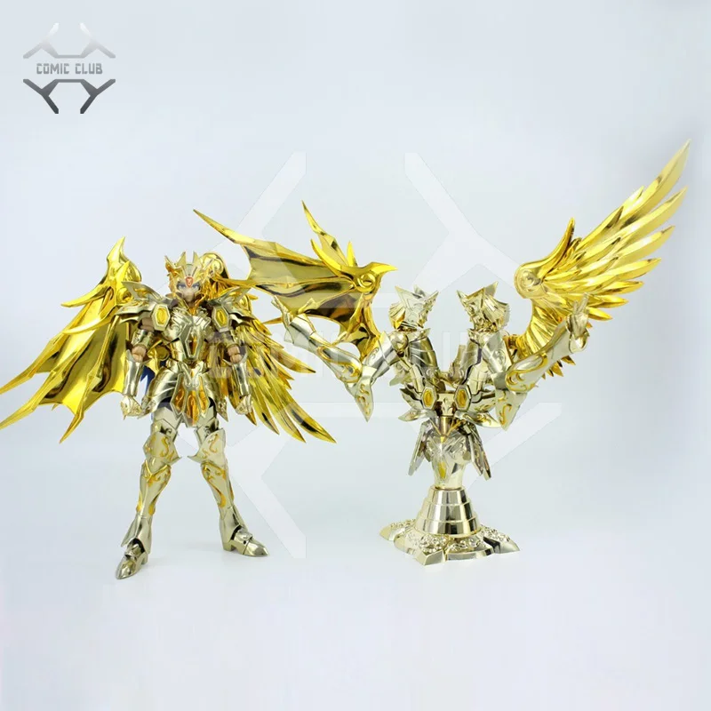 COMIC CLUB IN-STOCK GreatToys Great toys EX soul of Gold sog gemini saga deluxe version Saint Seiya metal armor action figure
COMIC CLUB IN-STOCK GreatToys Great toys EX soul of Gold sog gemini saga deluxe version Saint Seiya metal armor action figure