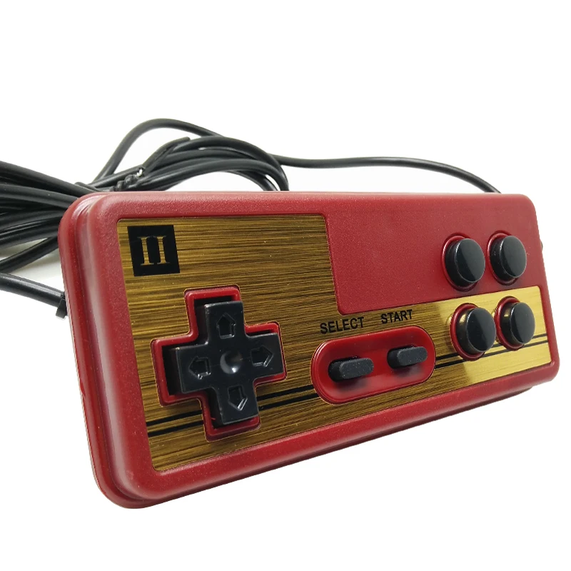 Nostalgia Special gamepad, handle the NES 9 pin socket handle controller gamepads Line length 1.8 meters 1pair
Nostalgia Special gamepad, handle the NES 9 pin socket handle controller gamepads Line length 1.8 meters 1pair