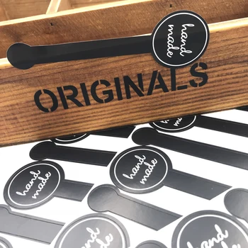 3x10cm Black White Paper Handmade Stickers Roud 200pcs/lot Biscuits Cake Gift Packaging Stickers Paper Stickers Labels
3x10cm Black White Paper Handmade Stickers Roud 200pcs/lot Biscuits Cake Gift Packaging Stickers Paper Stickers Labels