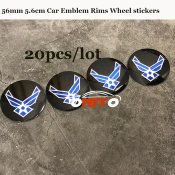 20PCS/LOT 56MM Car Wheel hub center Stickers Tires&Rims Air Force logo car emblem badge Wheel Caps car stickers Fit All Car
20PCS/LOT 56MM Car Wheel hub center Stickers Tires&Rims Air Force logo car emblem badge Wheel Caps car stickers Fit All Car