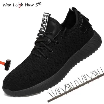 Construction Safty Shoes Men's Outdoor Plus Size Steel Toe Work Boots Shoes Men Steel plate bottom Puncture Proof Safety Shoes
Construction Safty Shoes Men's Outdoor Plus Size Steel Toe Work Boots Shoes Men Steel plate bottom Puncture Proof Safety Shoes