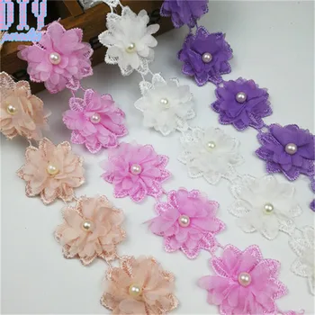 15Yards Leaves sun flower Report Chiffon Lace Trim Wedding Dress Bridal Lace Fabric DIY Craft Clothes Hair Accessories
15Yards Leaves sun flower Report Chiffon Lace Trim Wedding Dress Bridal Lace Fabric DIY Craft Clothes Hair Accessories