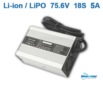 SuPower Li-ion LiPo 18S 64.8V 66.6V 75.6V 5A Lithium Li-Poly universal Wall Socket Battery Charger auto-stop AC DC Power Supply
SuPower Li-ion LiPo 18S 64.8V 66.6V 75.6V 5A Lithium Li-Poly universal Wall Socket Battery Charger auto-stop AC DC Power Supply