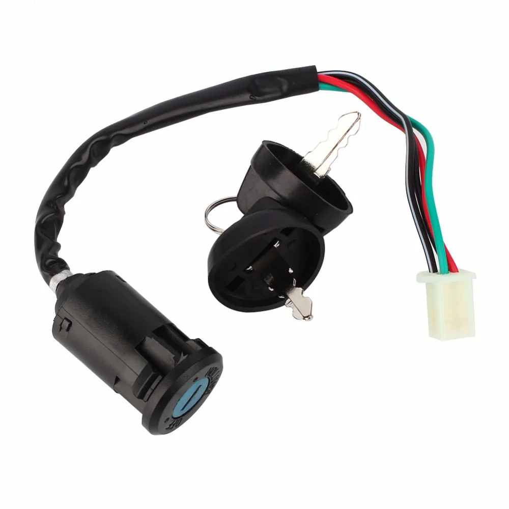 1 PCS Key Switch 4 Wire Ignition Key Switch 50 90 110 125 CC Fit Chinese ATV Go Kart TAOTAO Dirt
1 PCS Key Switch 4 Wire Ignition Key Switch 50 90 110 125 CC Fit Chinese ATV Go Kart TAOTAO Dirt