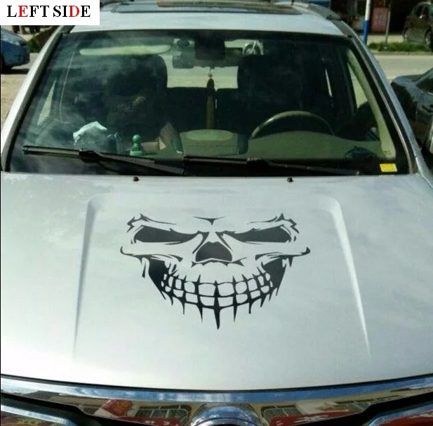 LEFT SIDE Car Stickers Black and White Ghost Cartoon Simple Stickers Personality Fuel Cap Waterproof Bloodcurdling Skull Heads
LEFT SIDE Car Stickers Black and White Ghost Cartoon Simple Stickers Personality Fuel Cap Waterproof Bloodcurdling Skull Heads