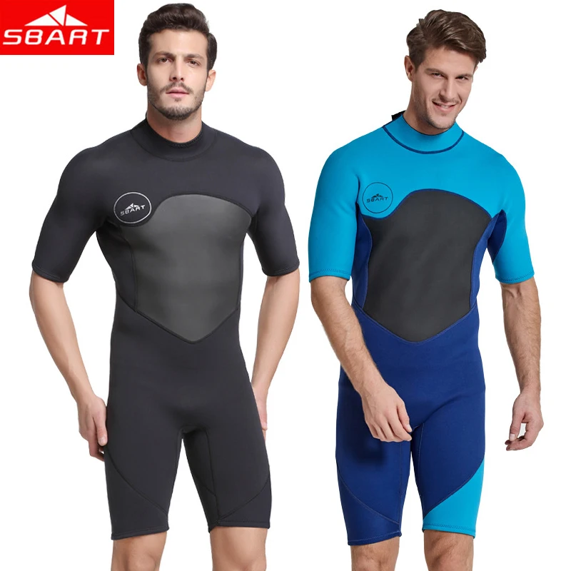 SBART Wetsuit Men Neoprene 2mm Diving Suit Keep Warm Short Sleeve Wetsuit Prevent Jellyfish Triathlon for swimming Snorkeling
SBART Wetsuit Men Neoprene 2mm Diving Suit Keep Warm Short Sleeve Wetsuit Prevent Jellyfish Triathlon for swimming Snorkeling