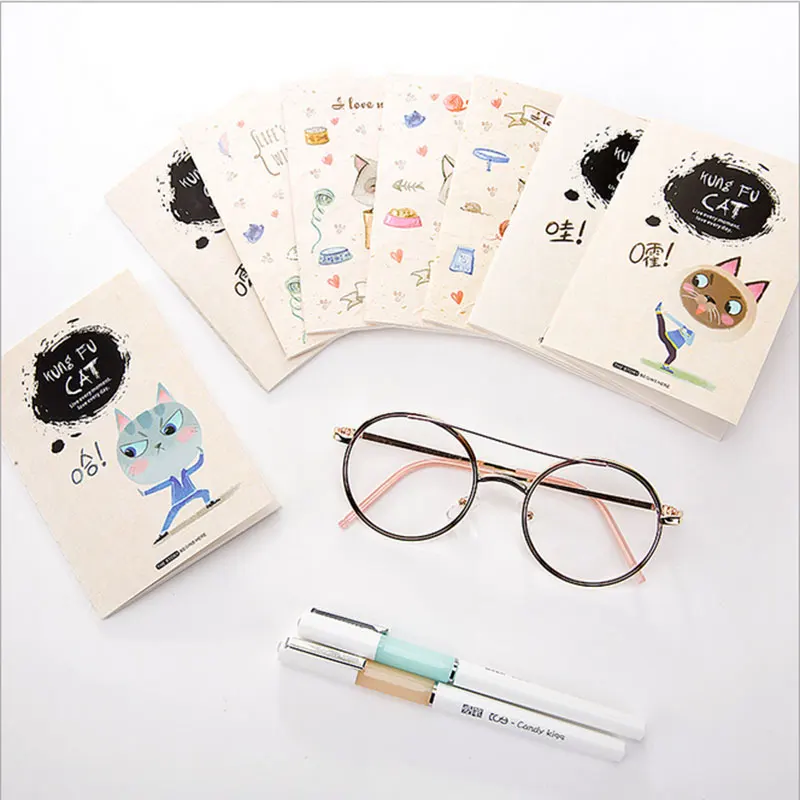 1X kawaii Cute kitten sketchbook material escolar agenda cuadernos journal personal diaries nootbook School office stationery
1X kawaii Cute kitten sketchbook material escolar agenda cuadernos journal personal diaries nootbook School office stationery