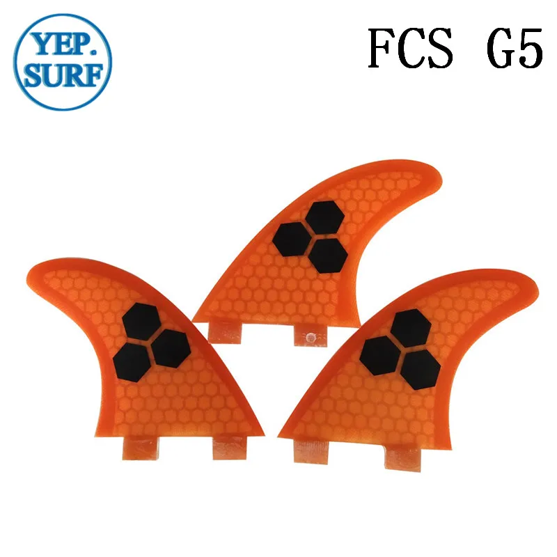 Surf Fins FCS G5 Fin Honeycomb Surfboard Fin Orange color surfing fin Quilhas thruster surf accessories
Surf Fins FCS G5 Fin Honeycomb Surfboard Fin Orange color surfing fin Quilhas thruster surf accessories