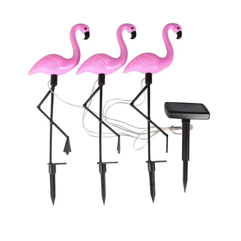 TAMPROAD 3Pcs Solar Flamingo Lawn Light Waterproof Integrated LED Garden Lamp Path Landscape Lights Romantically Decoration Pink
TAMPROAD 3Pcs Solar Flamingo Lawn Light Waterproof Integrated LED Garden Lamp Path Landscape Lights Romantically Decoration Pink