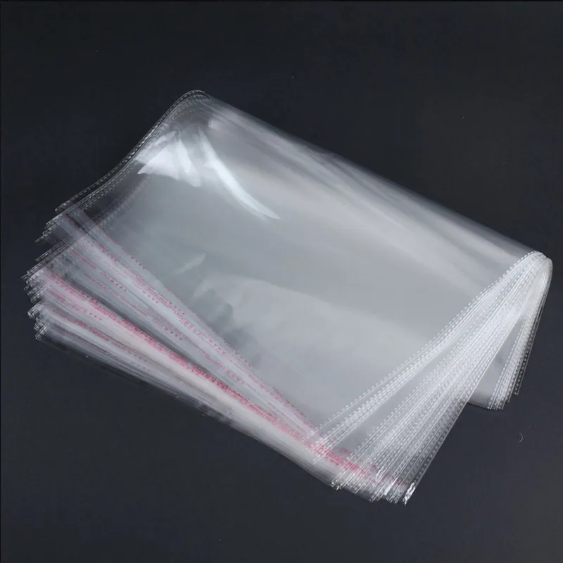 Wholesale Transparent Clear Large Plastic Bag 30x44cm Self Adhesive