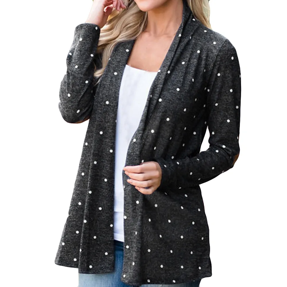 Women Fashion Plus Size Print Dot Long Sleeve Colorful Smock Patchwork Coat Female Jacket Coat Slim Winter chaqueta mujer A8
Women Fashion Plus Size Print Dot Long Sleeve Colorful Smock Patchwork Coat Female Jacket Coat Slim Winter chaqueta mujer A8