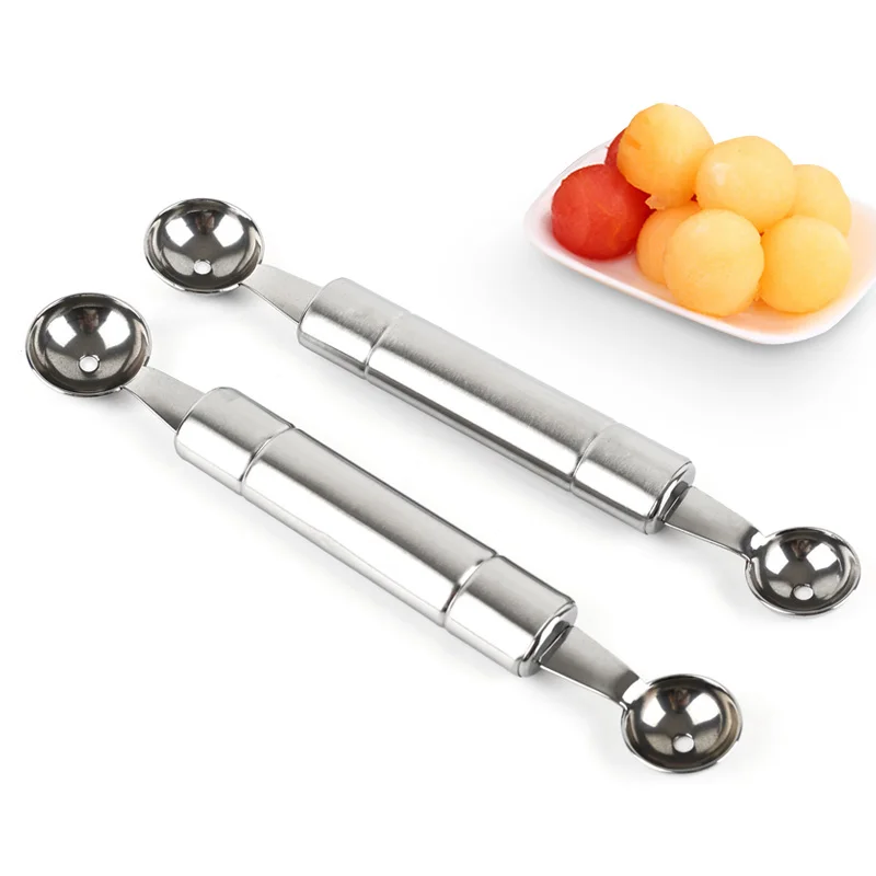 Double-End Multi Function Stainless Steel Fruit Melon Baller Dig Ball Spoon Fruit Scoop Kitchen Tool
Double-End Multi Function Stainless Steel Fruit Melon Baller Dig Ball Spoon Fruit Scoop Kitchen Tool