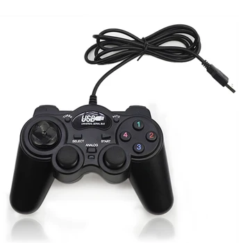 Portable Wired Gamepad Double Vibration USB Game Controller Joypad Joystick Control for PC Computer Laptop Games Gaming Console
Portable Wired Gamepad Double Vibration USB Game Controller Joypad Joystick Control for PC Computer Laptop Games Gaming Console