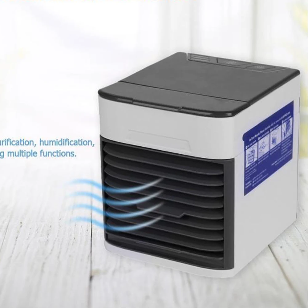 3 in 1 USB Mini Air Conditioner Humidifier Purifier Desktop Air Cooling Fan Personal Space Air Cooler Fans with 375ml Water Tank
3 in 1 USB Mini Air Conditioner Humidifier Purifier Desktop Air Cooling Fan Personal Space Air Cooler Fans with 375ml Water Tank