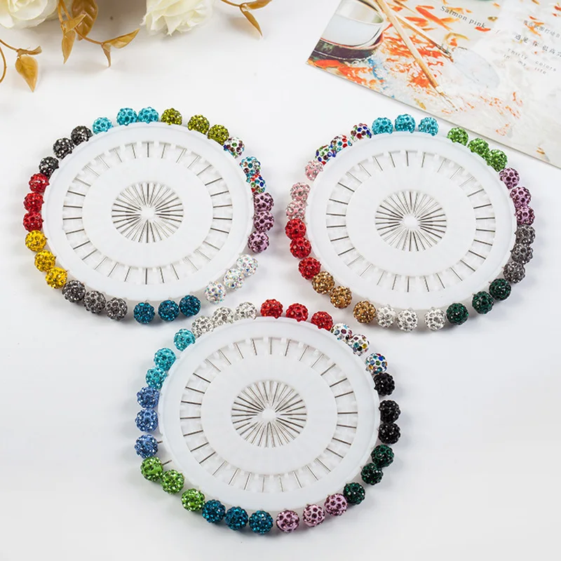 30pcs/lot Mix Color Fashion Colorful Rhinestone Ball Muslim Brooch Pin Hijab Scarf Pins Scarf Clip Wedding Pin for Women Jewelry
30pcs/lot Mix Color Fashion Colorful Rhinestone Ball Muslim Brooch Pin Hijab Scarf Pins Scarf Clip Wedding Pin for Women Jewelry