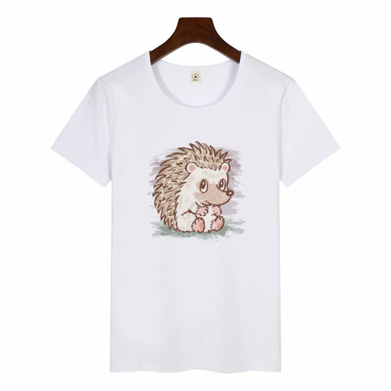 Kawaii Cartoon Hedgehog Print Female Graphic Tees Women Cute T-Shirt Short Sleeves O-Neck Tshirt Harajuku Casual White Tops Tee
Kawaii Cartoon Hedgehog Print Female Graphic Tees Women Cute T-Shirt Short Sleeves O-Neck Tshirt Harajuku Casual White Tops Tee