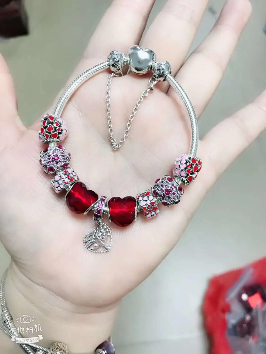 925 Sterling Silver Original Copy 1:1 Fashionable Silver Charms Bracelet Bangle For Women's Crystal Beads Fit Bracelets Jewelry
925 Sterling Silver Original Copy 1:1 Fashionable Silver Charms Bracelet Bangle For Women's Crystal Beads Fit Bracelets Jewelry