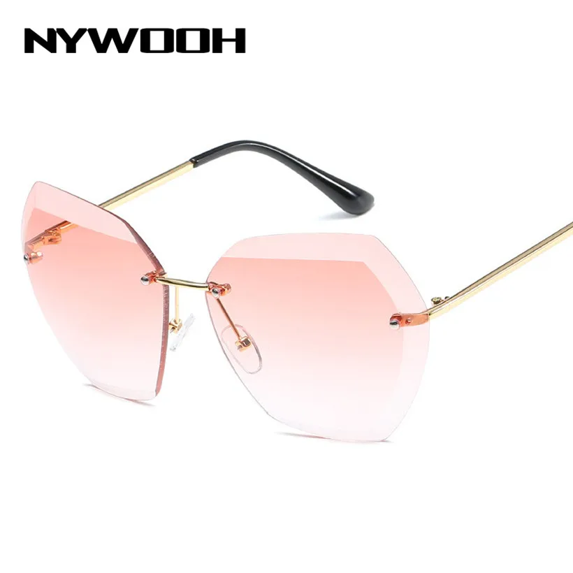 NYWOOH Rimless Sunglasses Women Retro Oversized Sun Glasses Ladies Metal Glasses Frameless Clear Eyewear UV400
NYWOOH Rimless Sunglasses Women Retro Oversized Sun Glasses Ladies Metal Glasses Frameless Clear Eyewear UV400