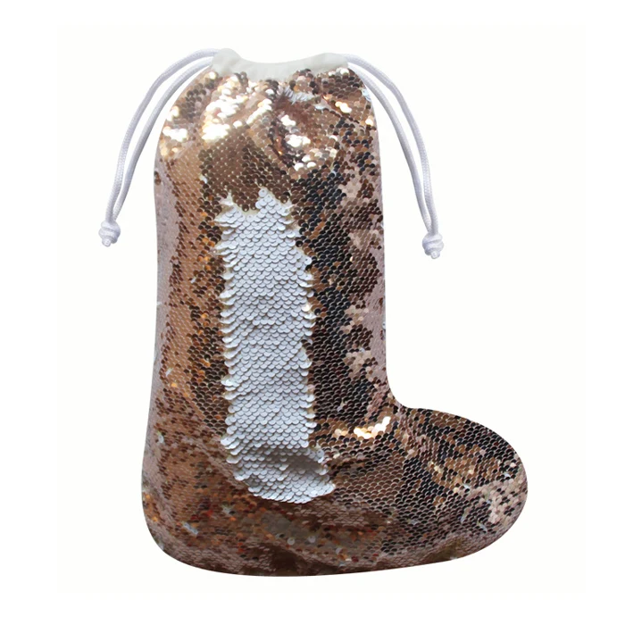 Free Shipping 5pcs/lot New style Blank Magical Sequins item Chirstmas Sock For Sublimation INK Print DIY Gifts 42x26cm
Free Shipping 5pcs/lot New style Blank Magical Sequins item Chirstmas Sock For Sublimation INK Print DIY Gifts 42x26cm
